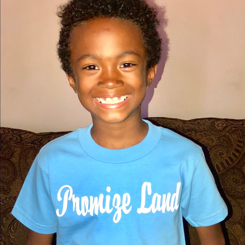 Youths shirts...Promize Land is more than a name!